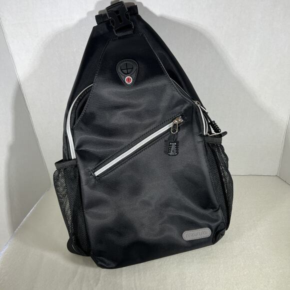 MOSISO Sling Backpack Travel Outdoor Sports Bag Small Hiking Daypack Hands Free - Picture 1 of 9